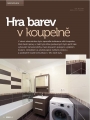 Hra barev v koupelně