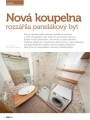 Nová koupelna rozzářila celý byt